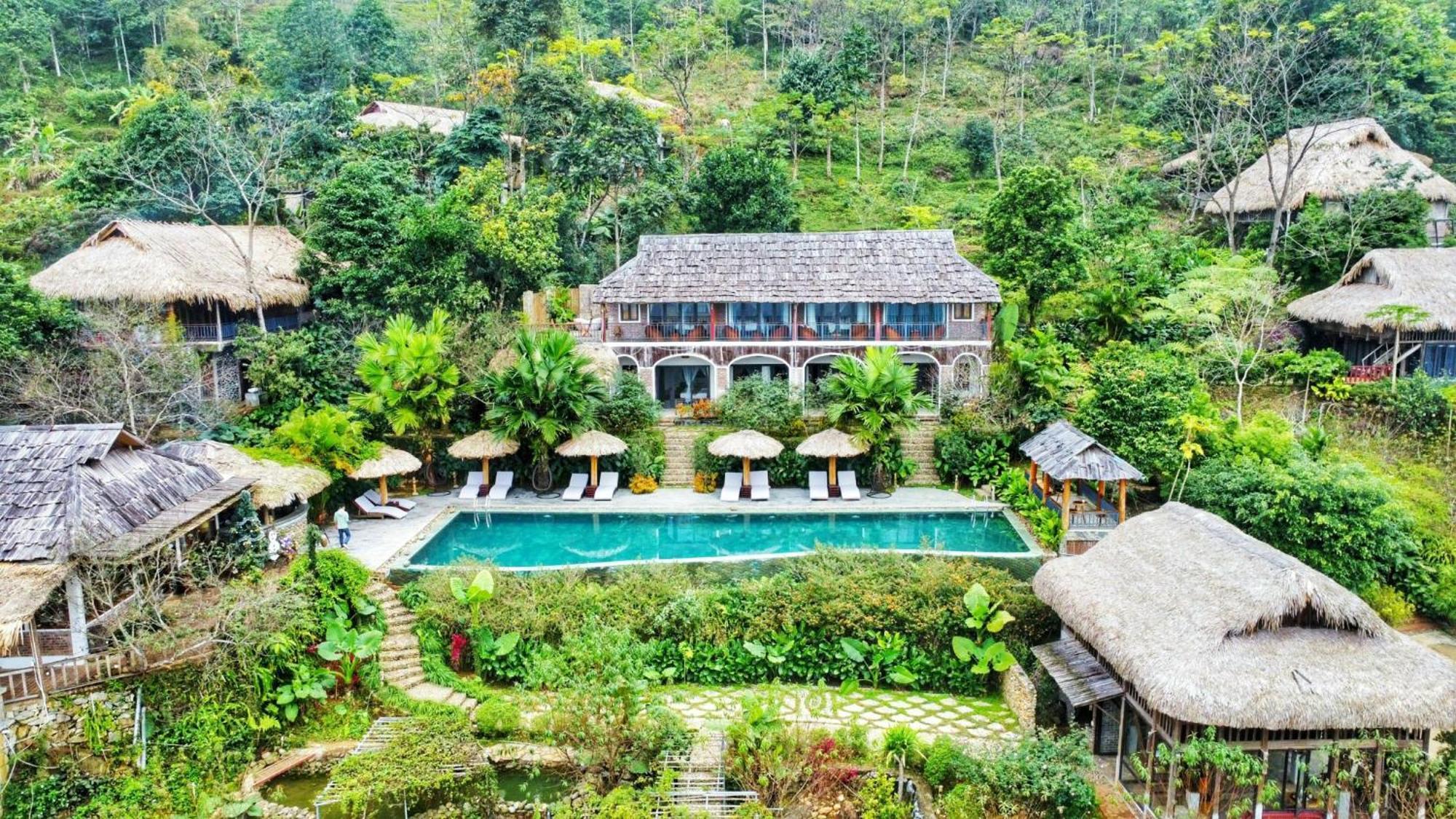 Hotel Pu Luong Eco Garden Extérieur photo